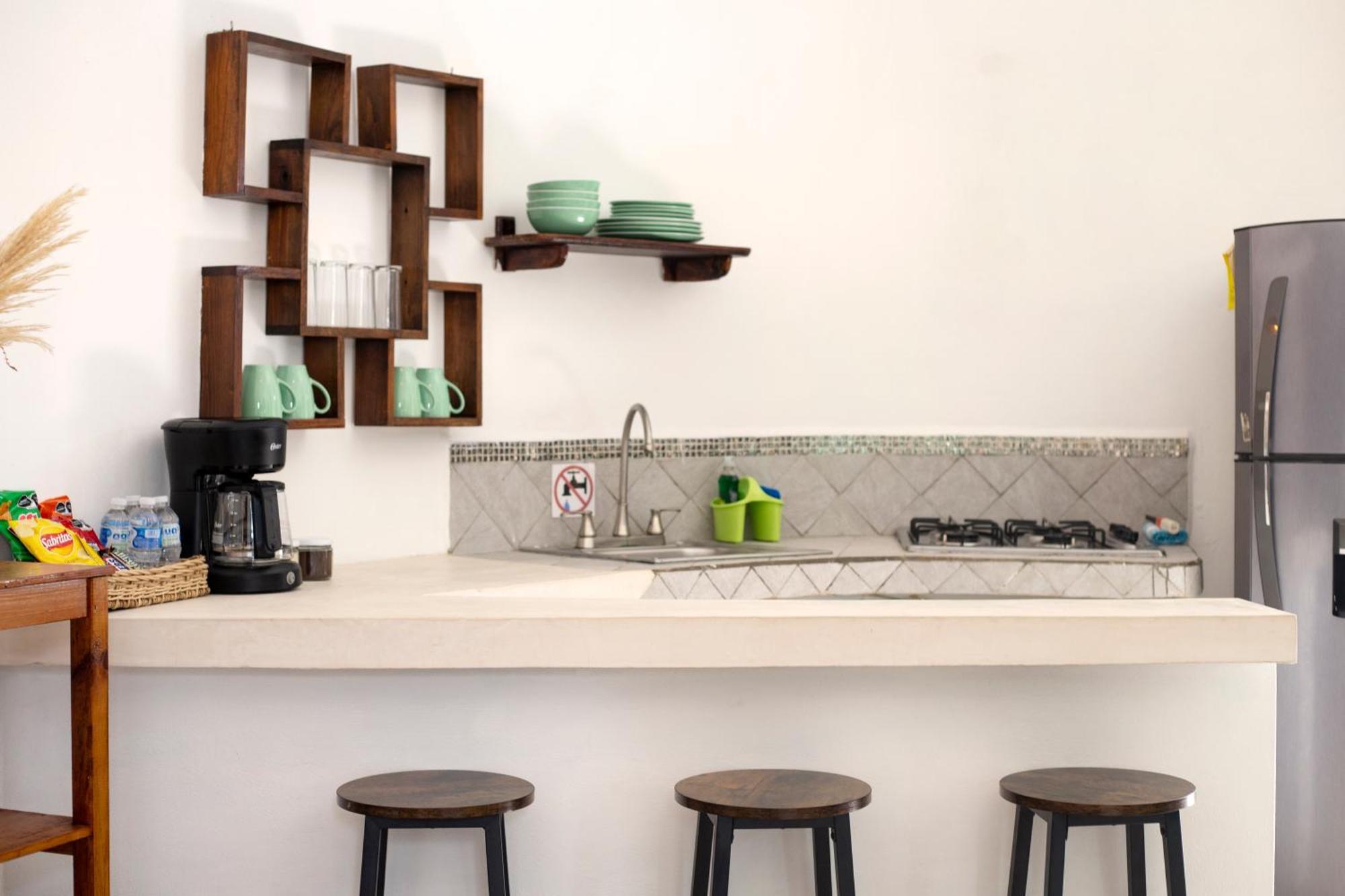 Sonido Del Mar Hotel Boutique & Yoga Loft 툴룸 외부 사진