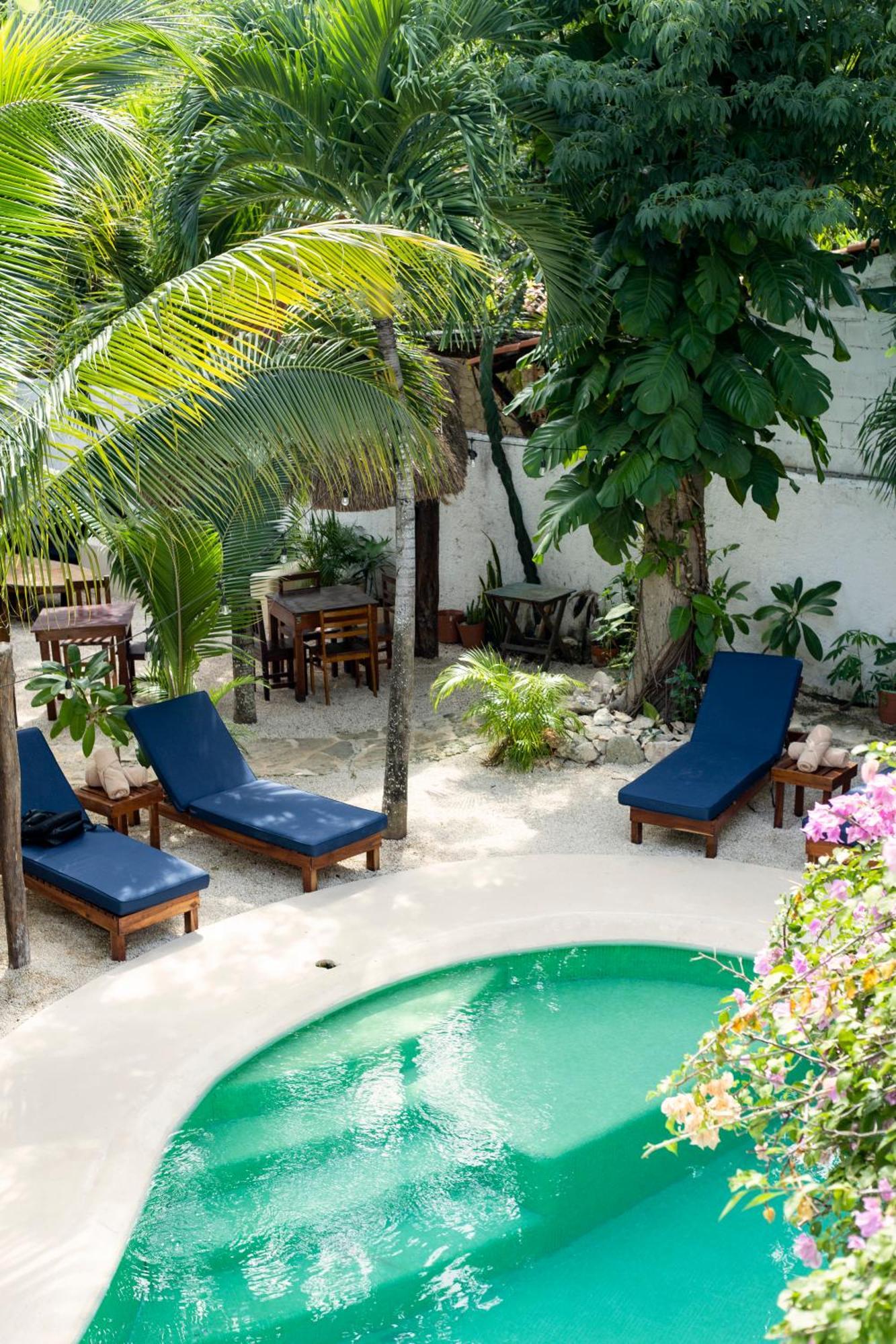 Sonido Del Mar Hotel Boutique & Yoga Loft 툴룸 외부 사진